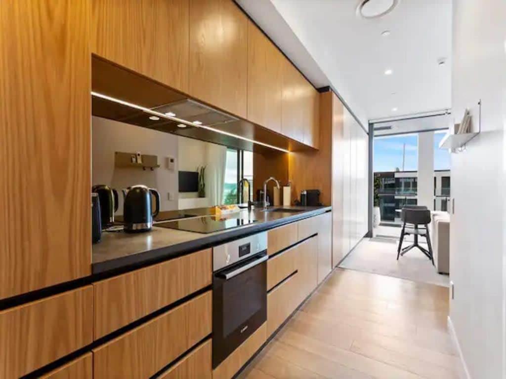 Sleek Modern Studio With Balcony Auckland Exteriér fotografie